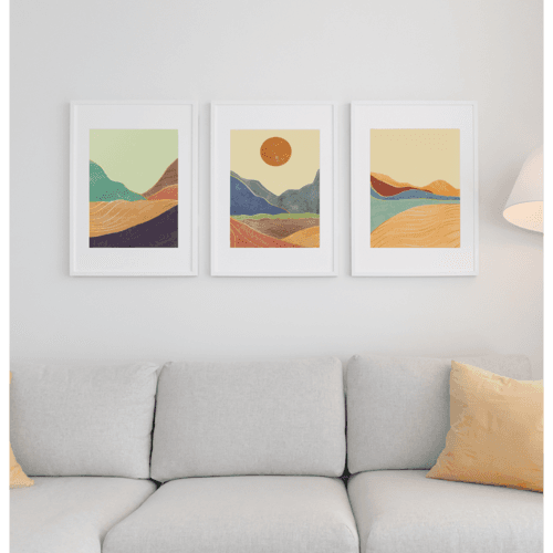 Toscana Landscape Matte Art Print