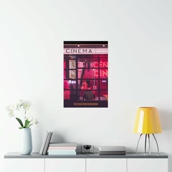 Retro Cinema Fine Art Poster